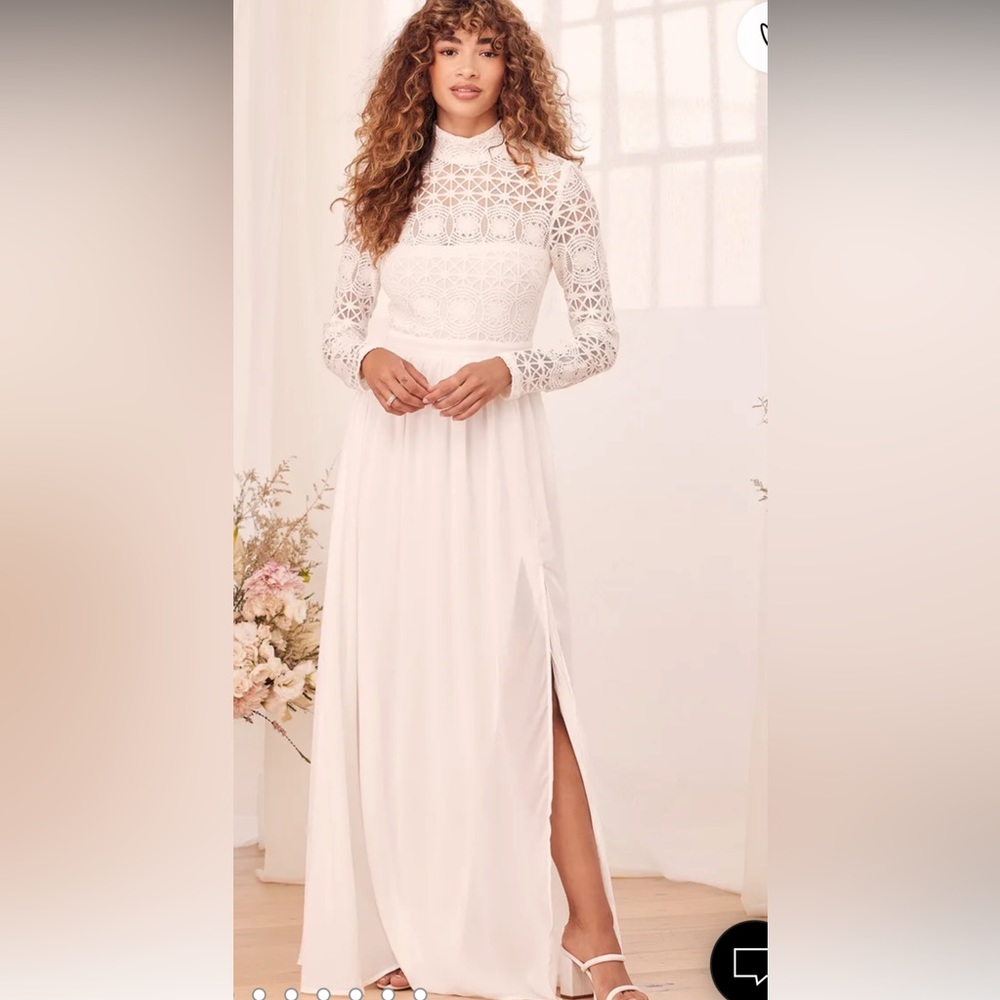 NWT Lulu’s In Dreams boho wedding dress